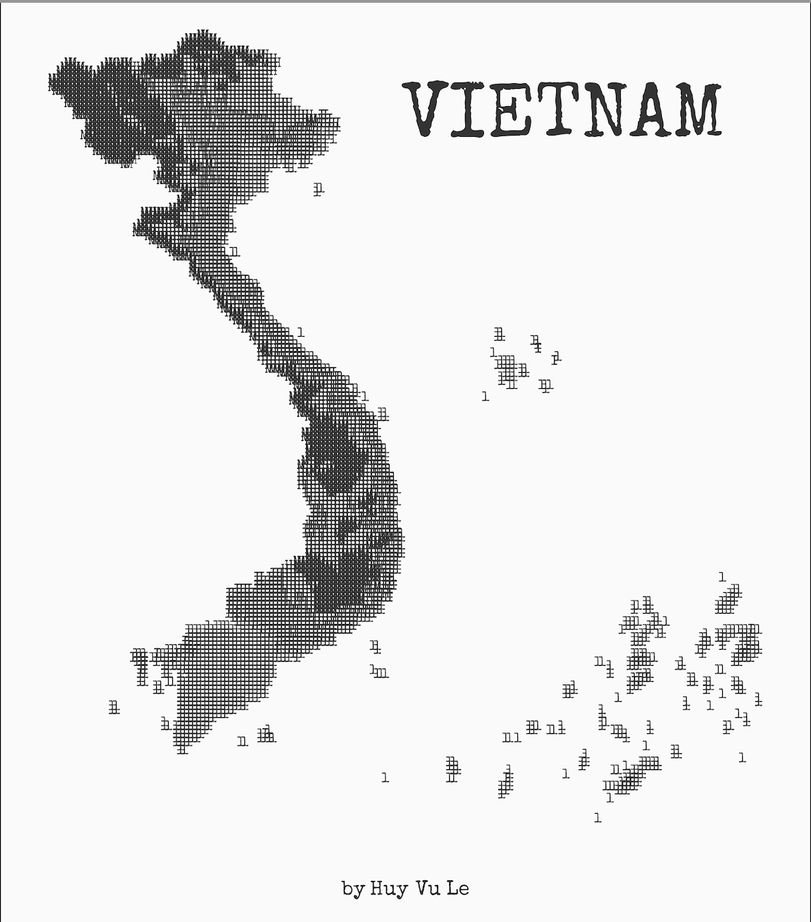 Vietnam Topo